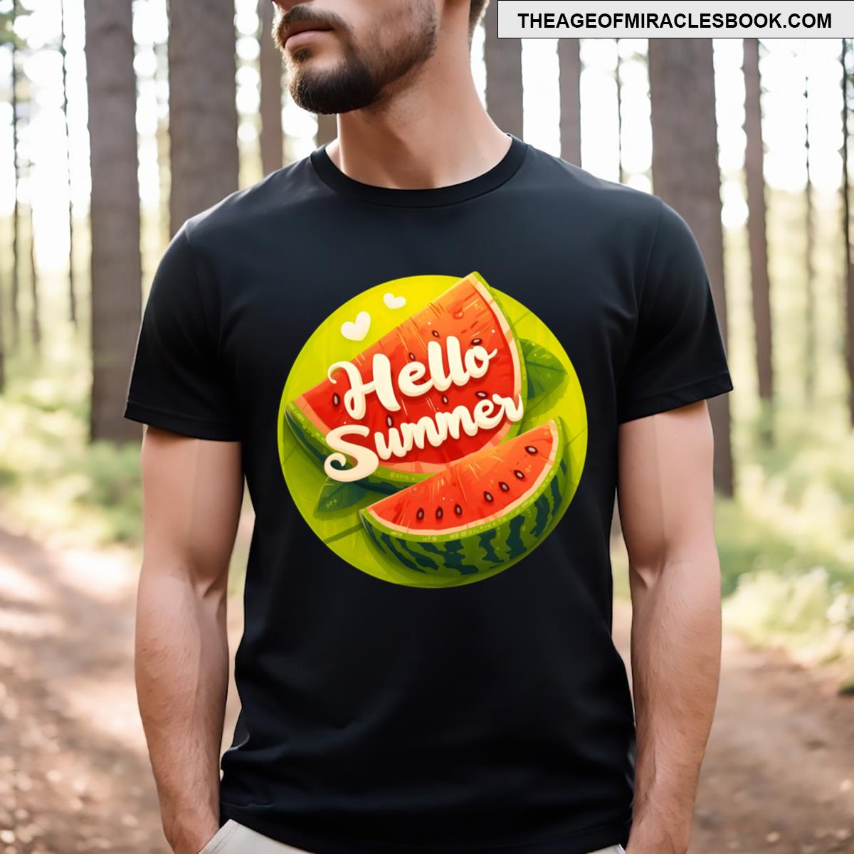 Hello Summer Sweet Watermelon T-shirt