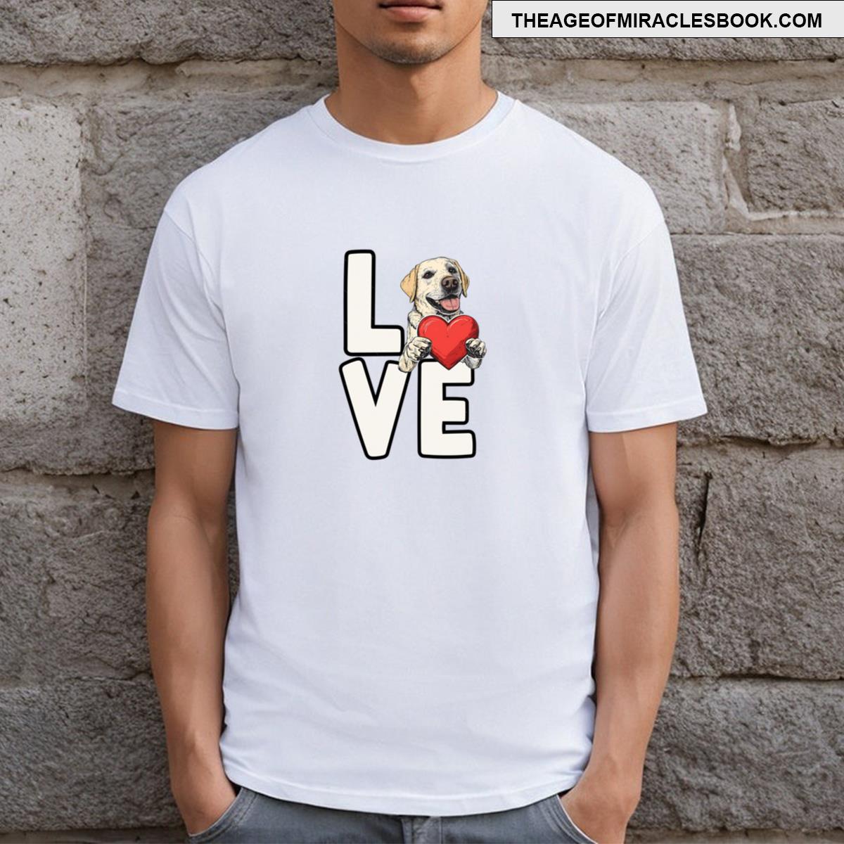Love Labrador Retriever T-shirt