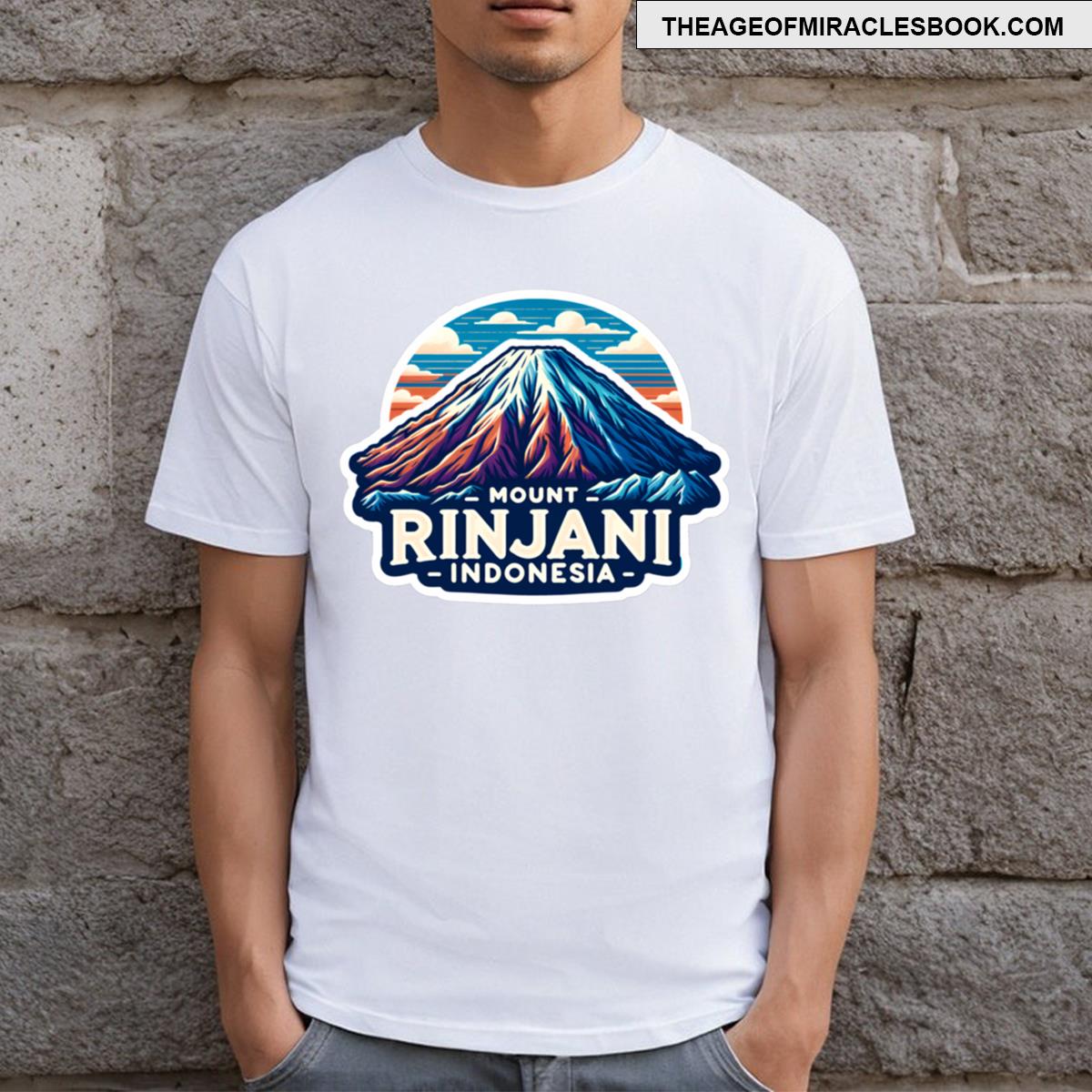 Mount Rinjani Indonesia T-shirt
