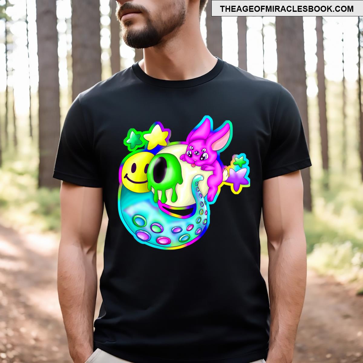 Vibrant Bunny T-shirt