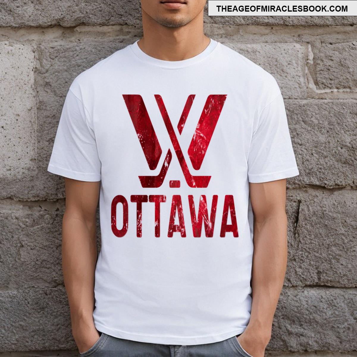 Distressed Pwhl Ottawa Essential T-shirt