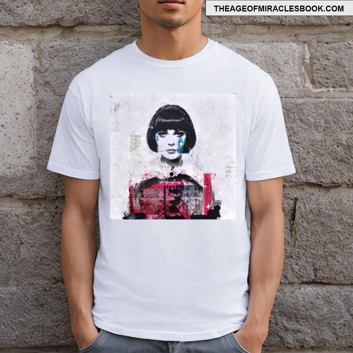 Fuchsia Portrait T-shirt