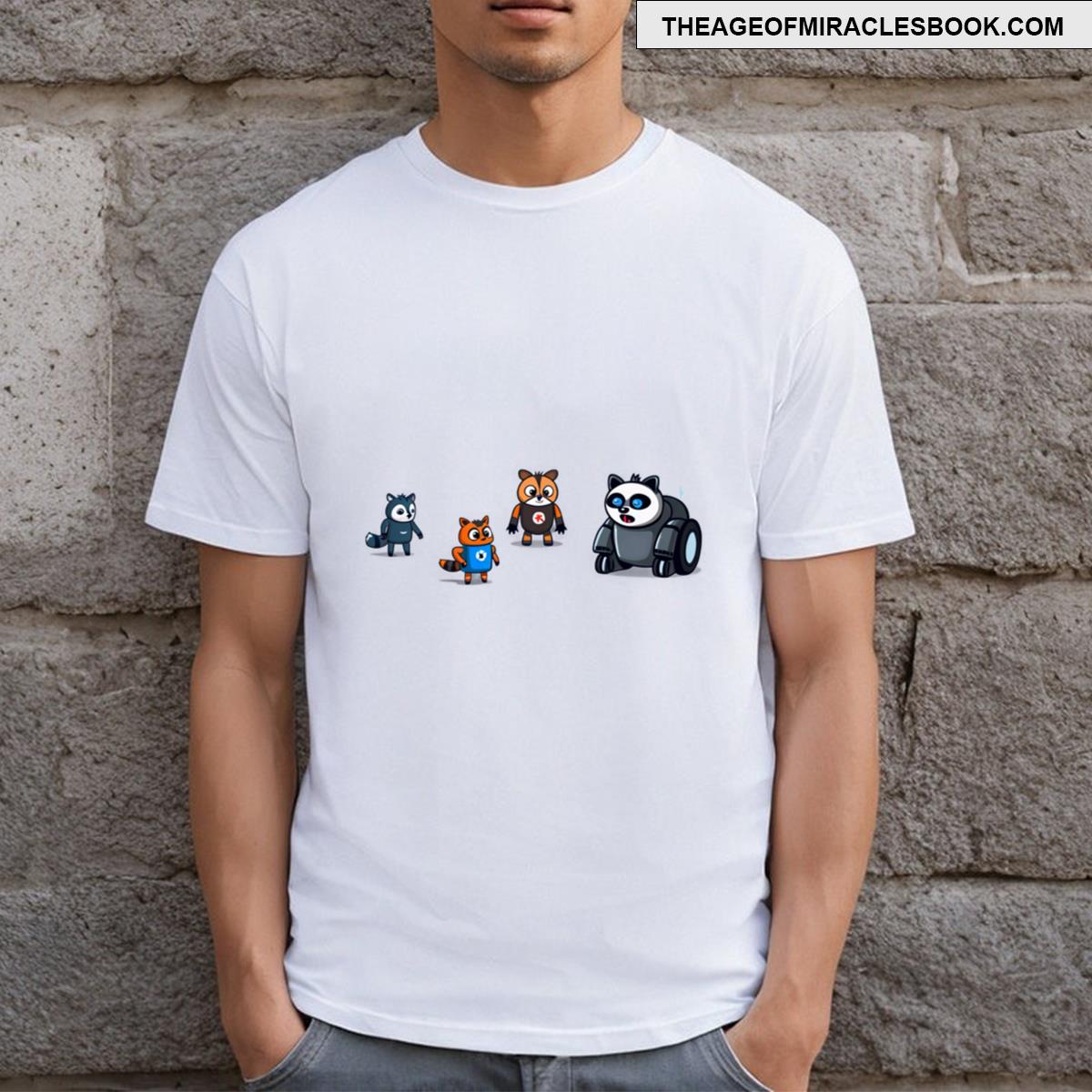 Robotic Cutie Animals World T-shirt