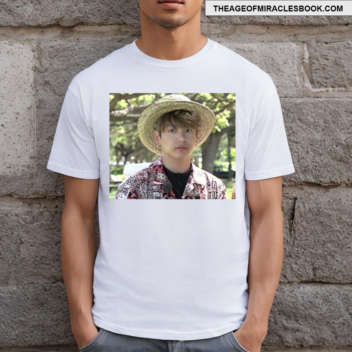 Jungkook Hawaii Meme T-shirt