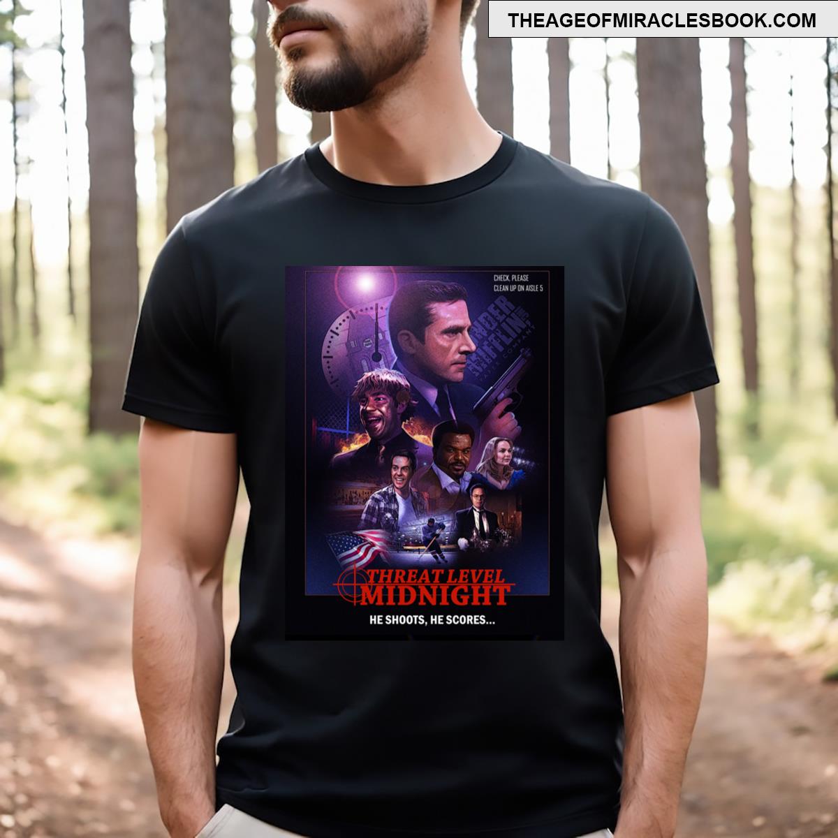 Threat Level Midnight Poster T-shirt