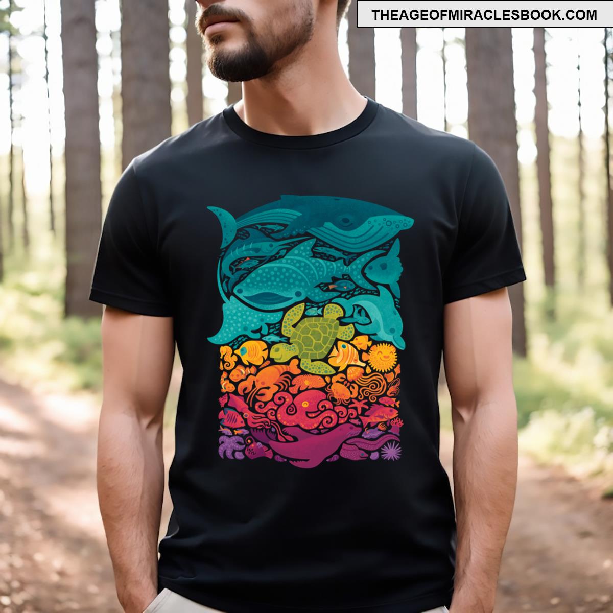 Aquatic Spectrum T-shirt