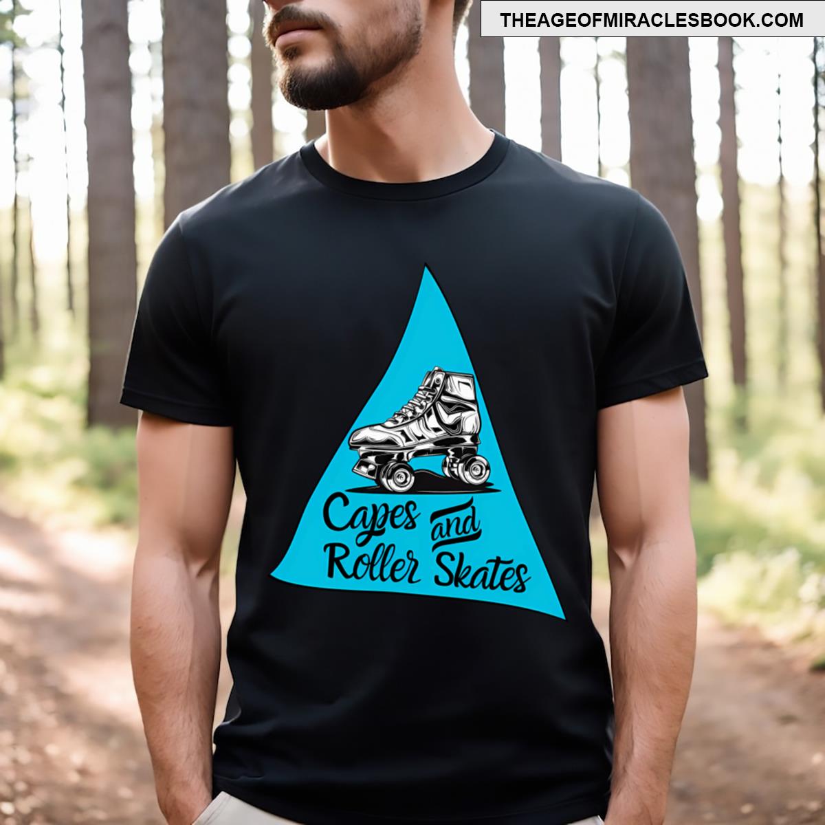 Capes And Roller Skates T-shirt