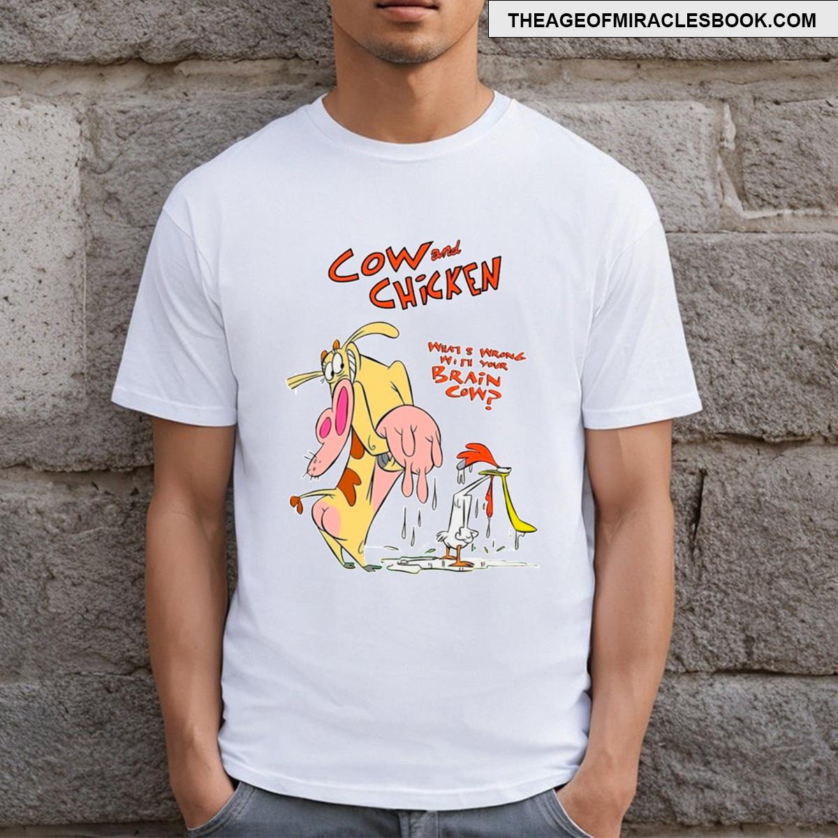 Cow And Chicken T-shirt
