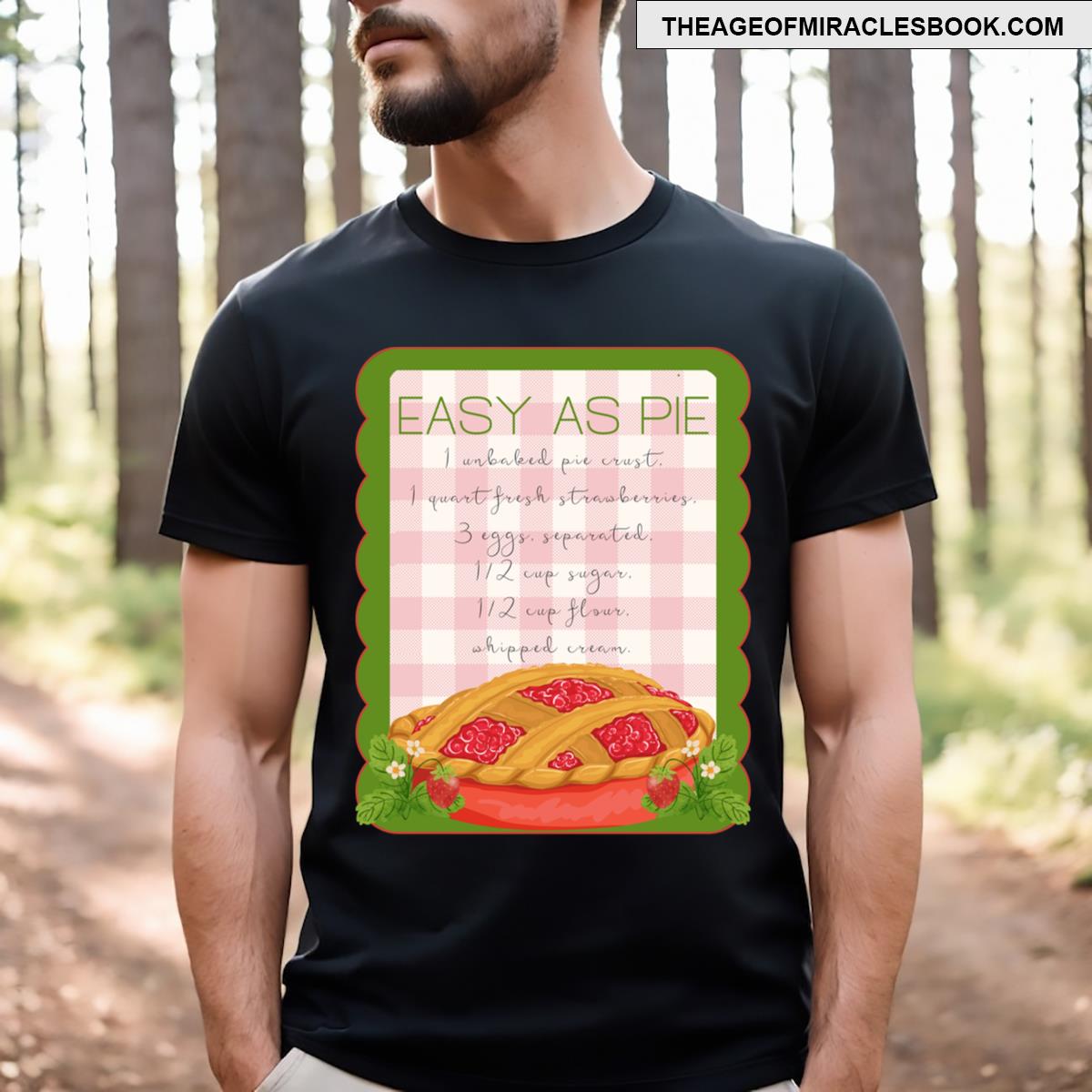Easy As Pie Hobby Baking T-shirt