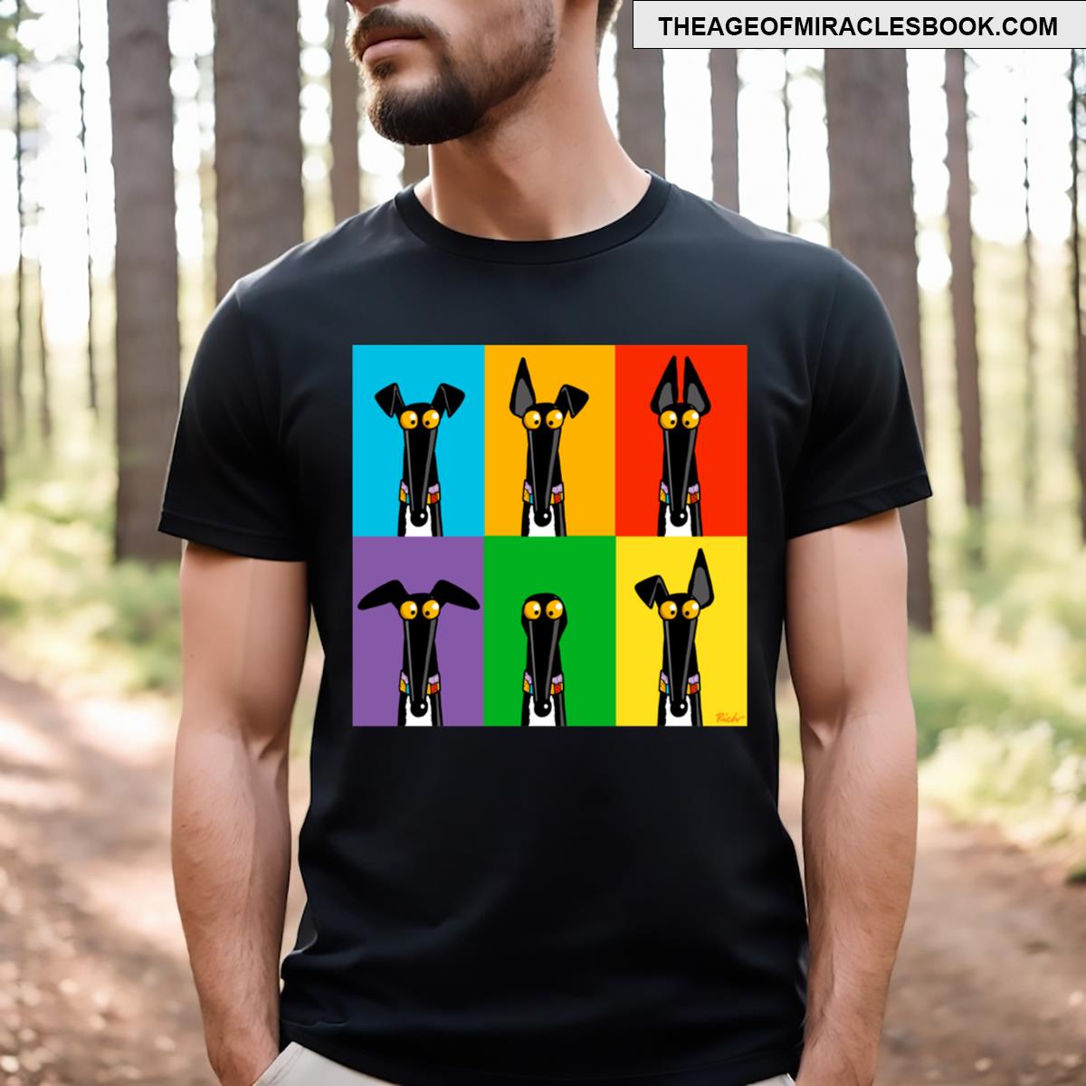 Greyhound Semaphore T-shirt