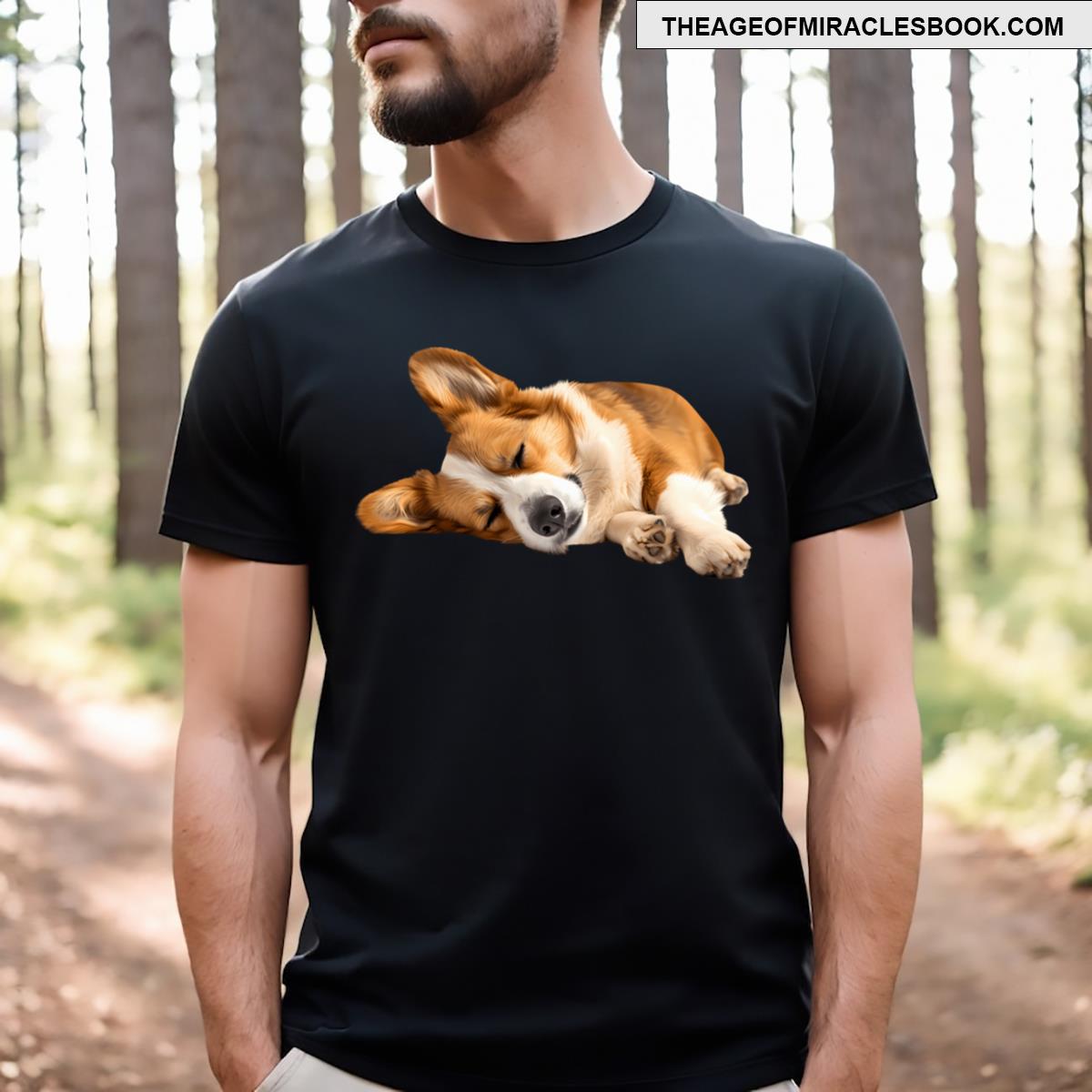 Lazy Pembroke Welsh Corgi T-shirt