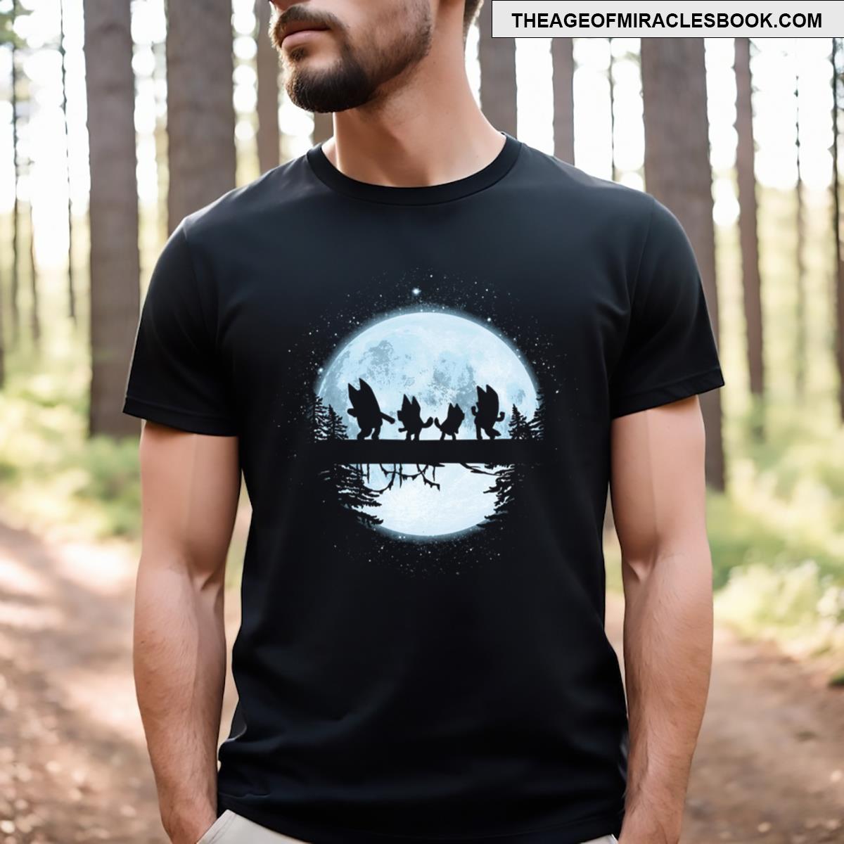 Midnight Dancing Blu Essential T-shirt