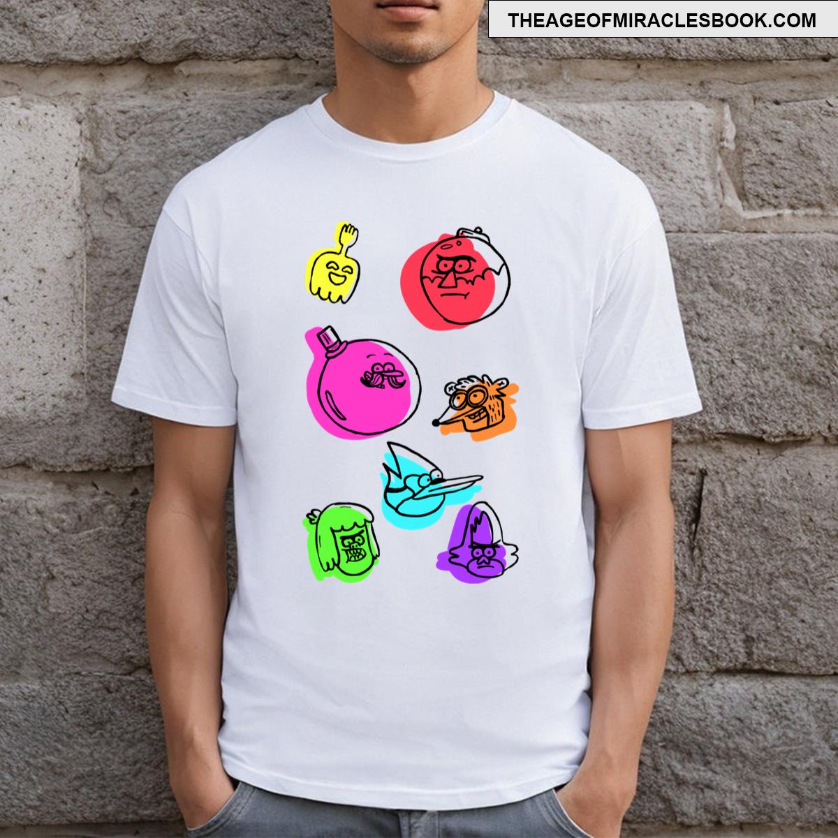 Regular Show Characters T-shirt