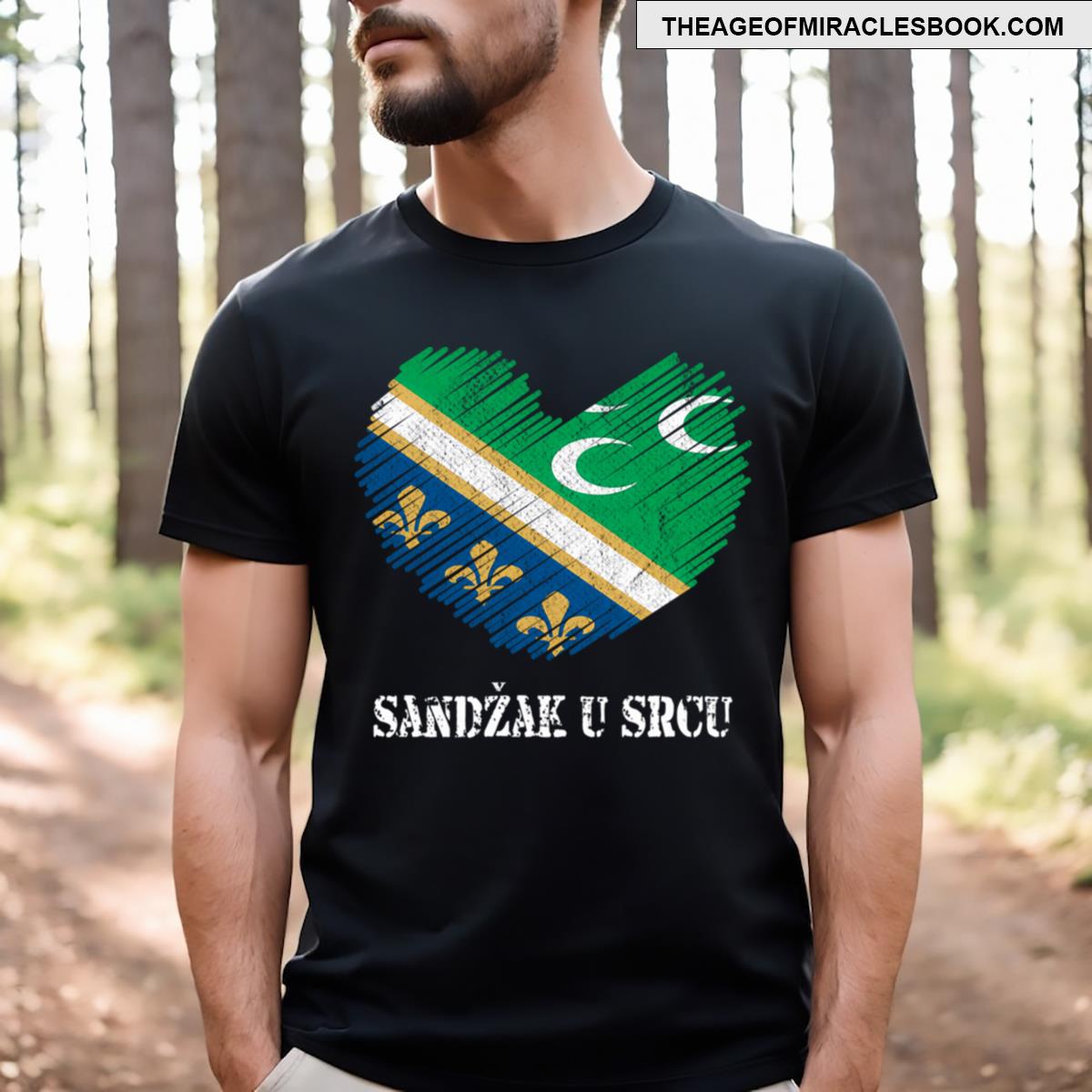 Sandzak U Srcu Sandzak T-shirt