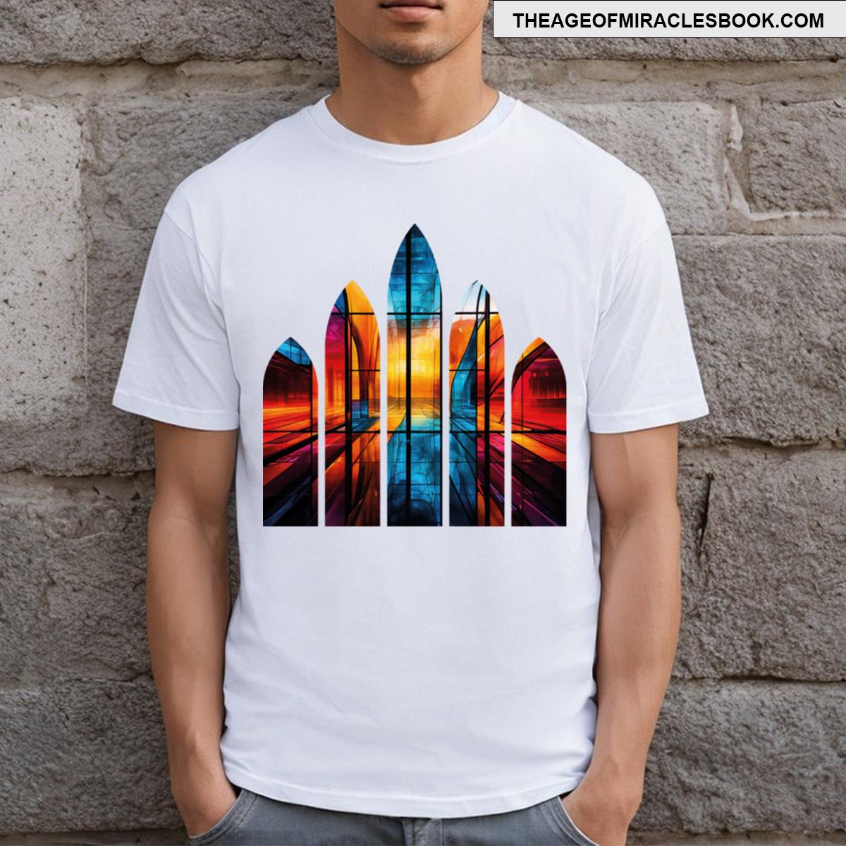 Abstract Glasses T-shirt