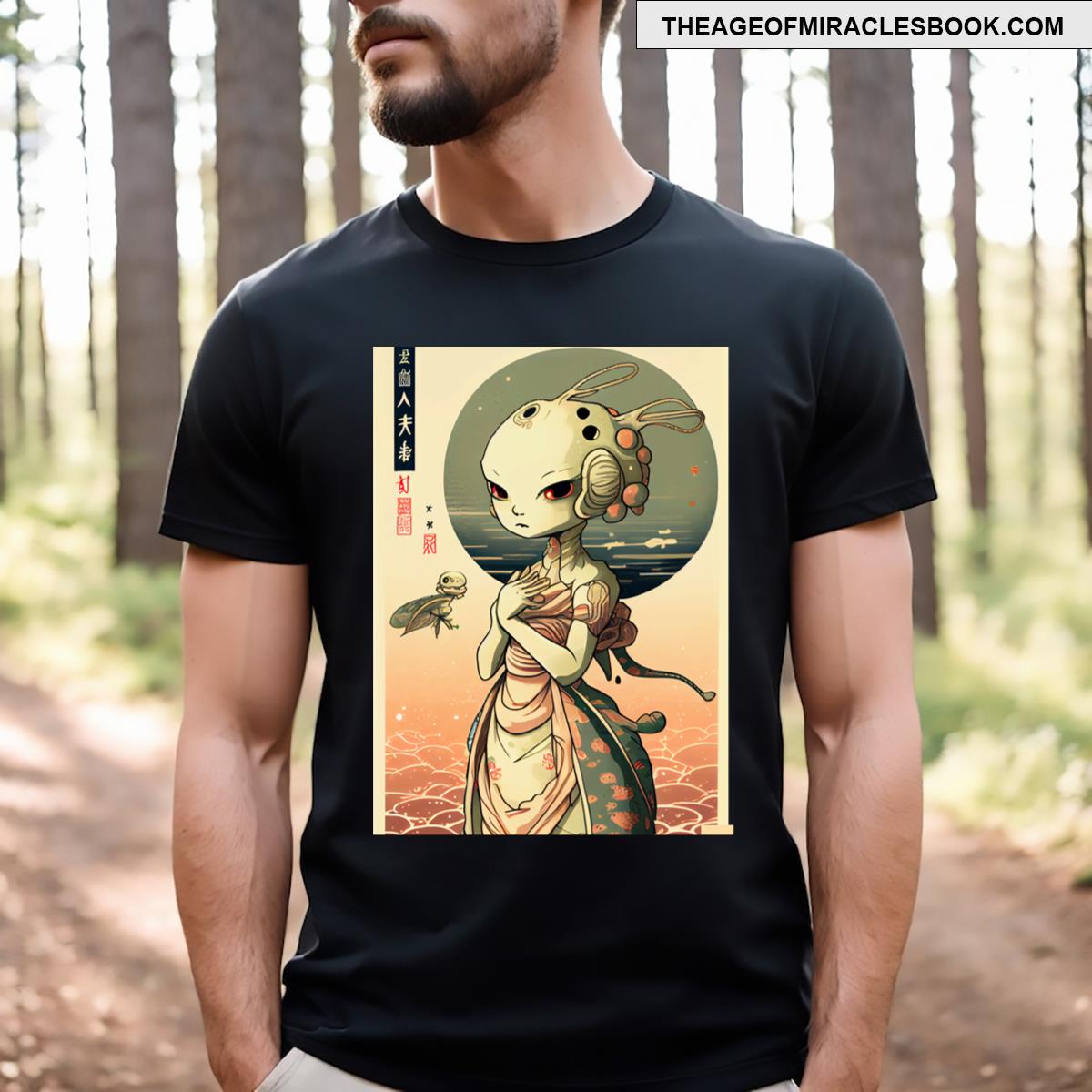 Alien Cosmic Geisha Essential T-shirt