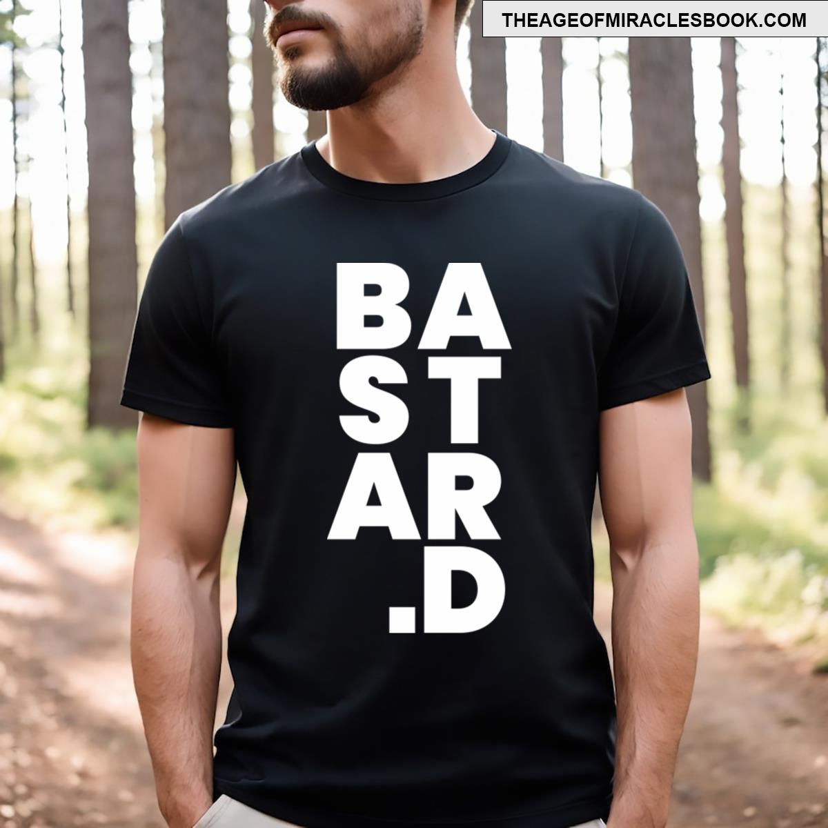Bastard Logo Design T-shirt