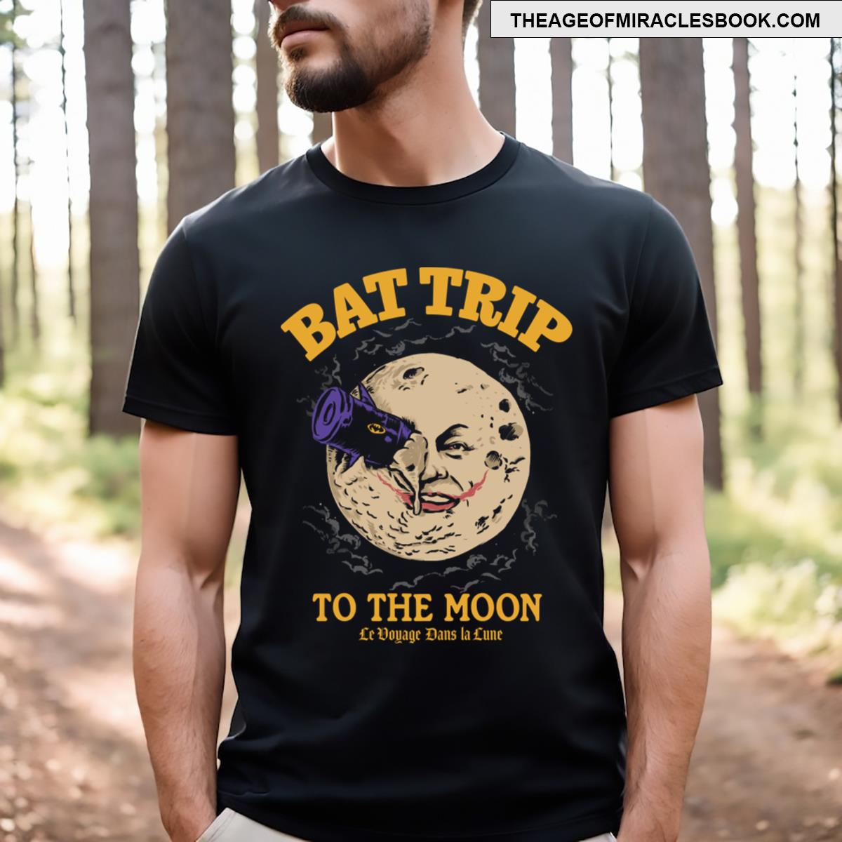 Bat Trip To The Moon T-shirt