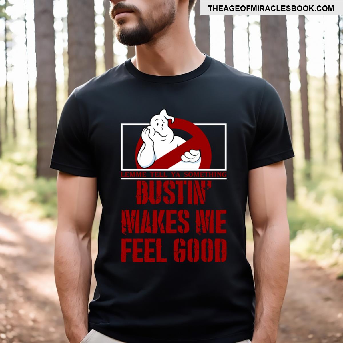 Bustin’ Ghost Model T-shirt