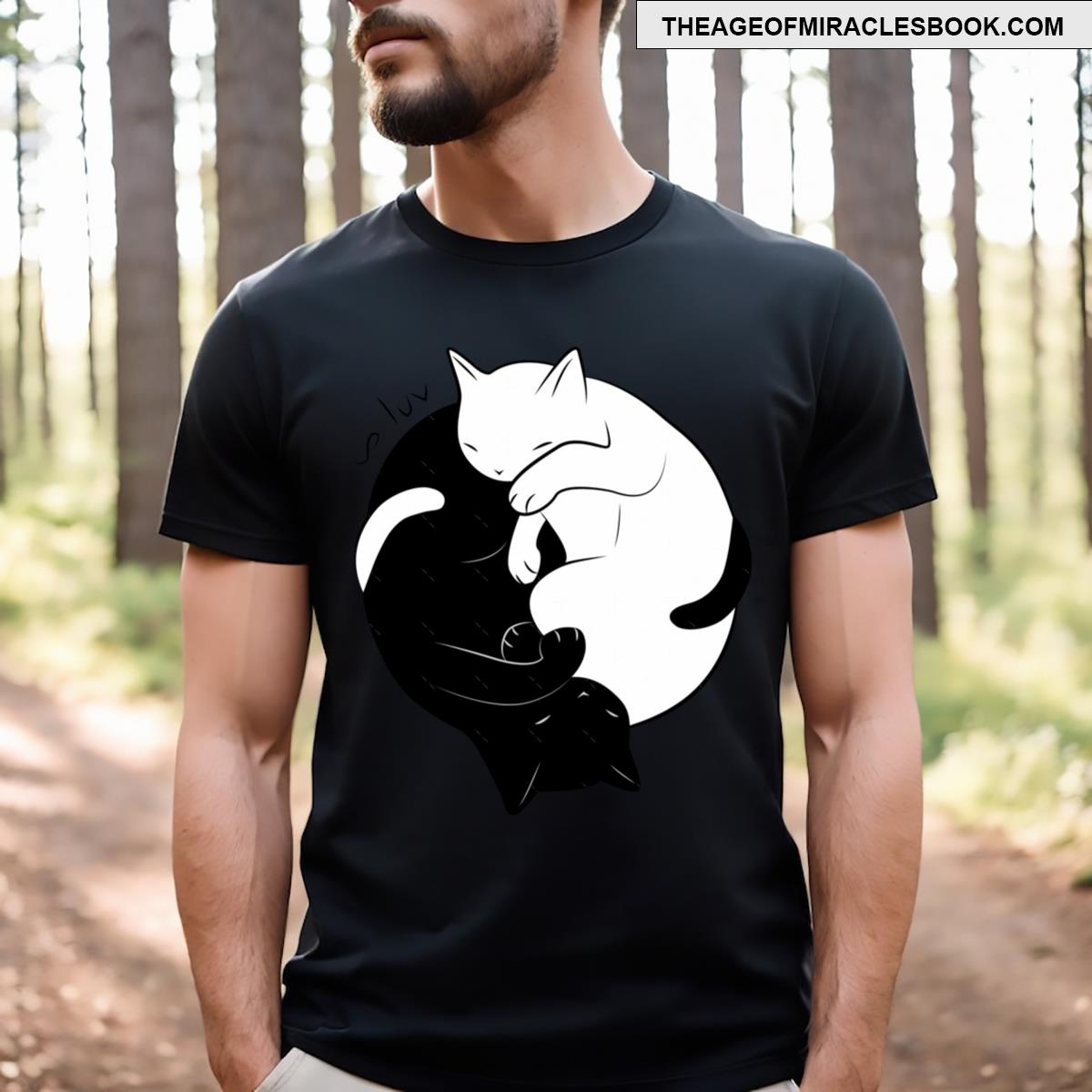 Eternal Cat Love Active T-shirt
