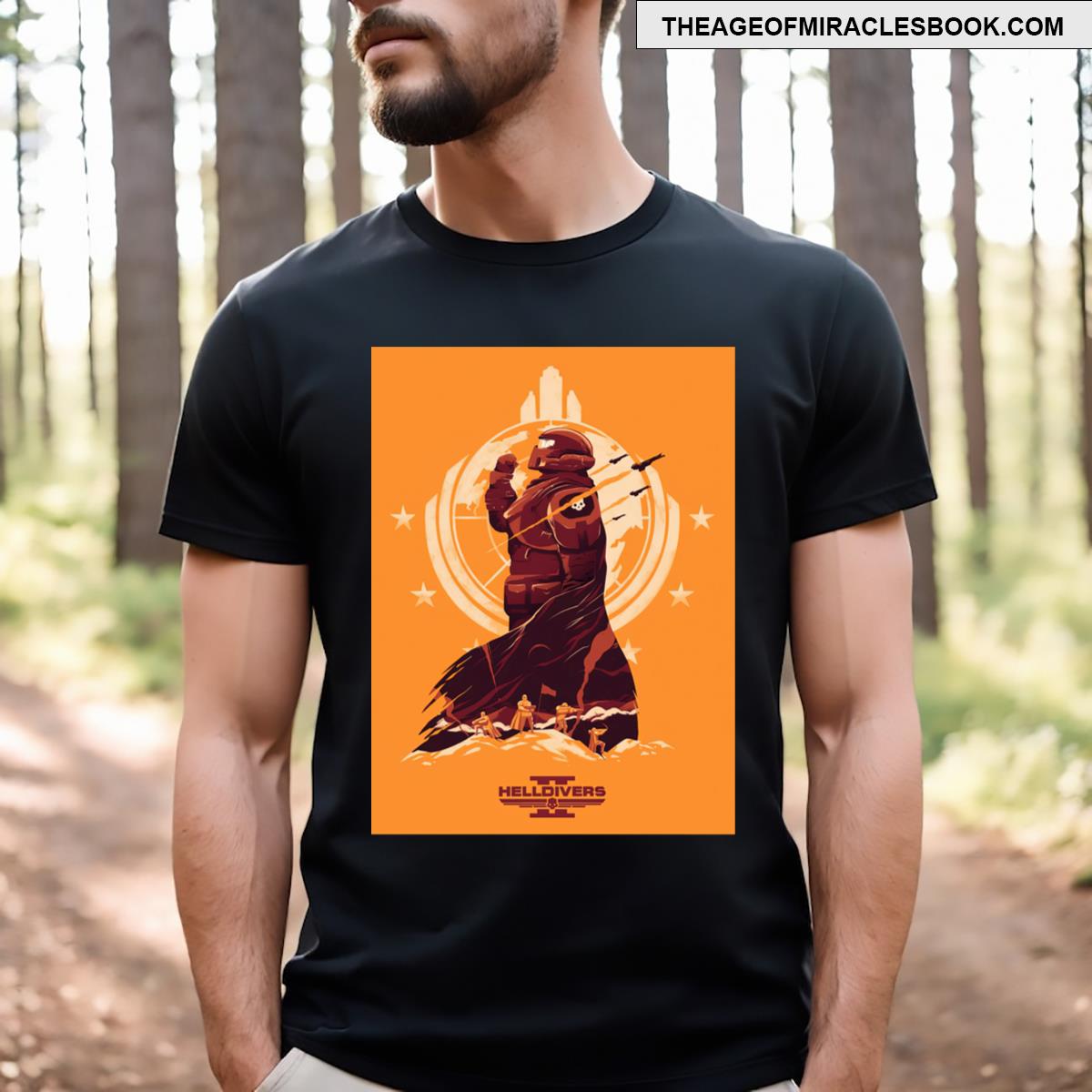 Hell Divers 2 Video Game Inspiring Propaganda Essential T-shirt