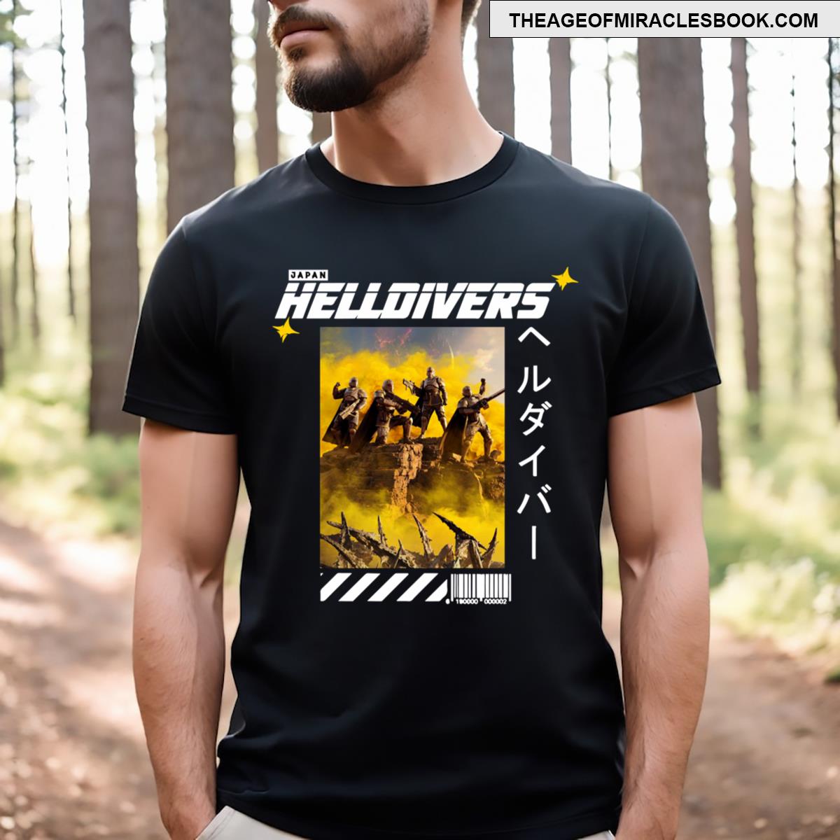 Helldivers Anime Vintage Essential T-shirt