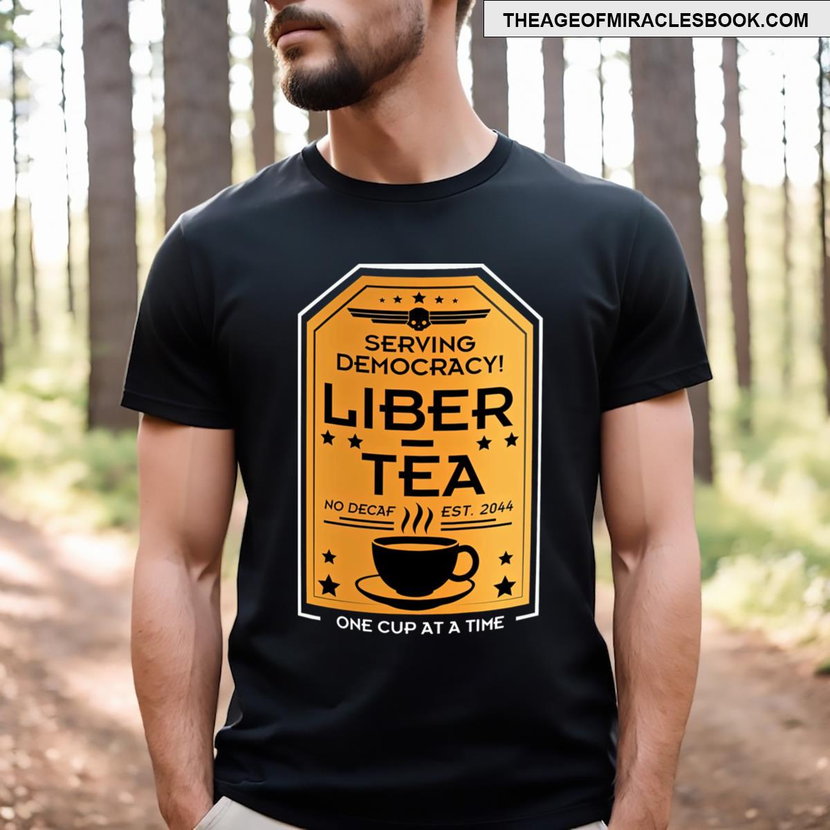 Helldivers Serving Democracy Cup Essential T-shirt