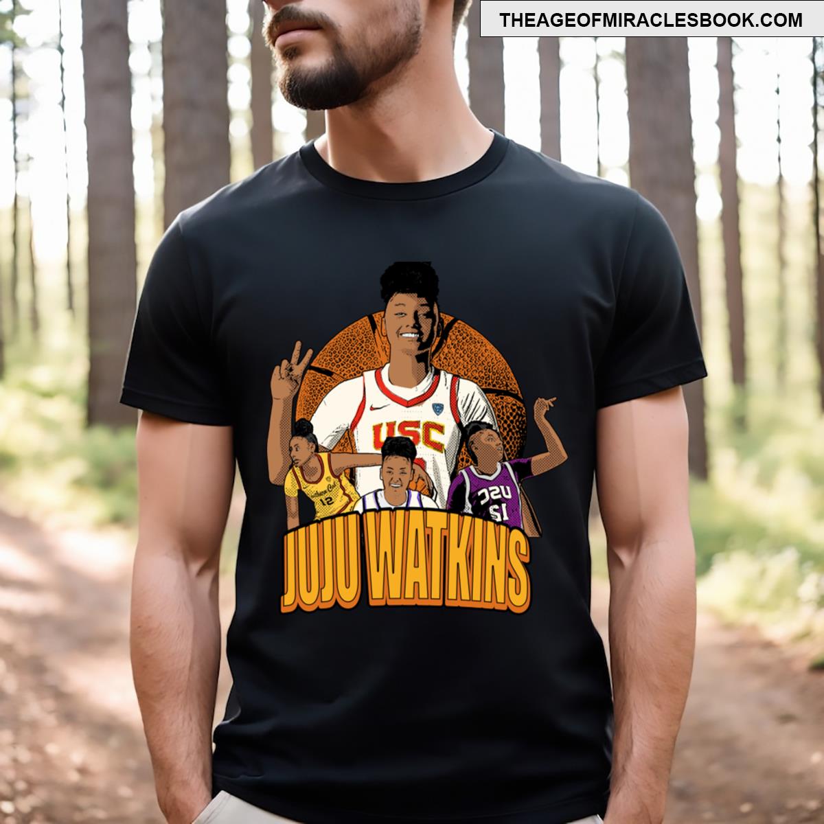 Juju Watkins Bootleg Comic Style T-shirt