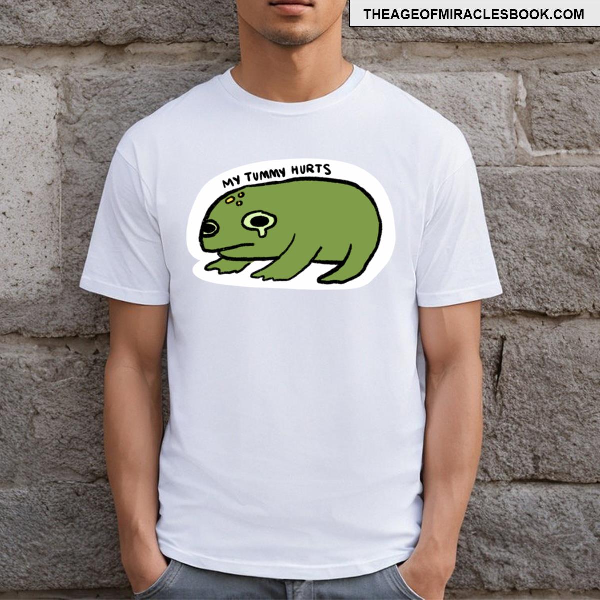 My Tummy Hurts Frog T-shirt