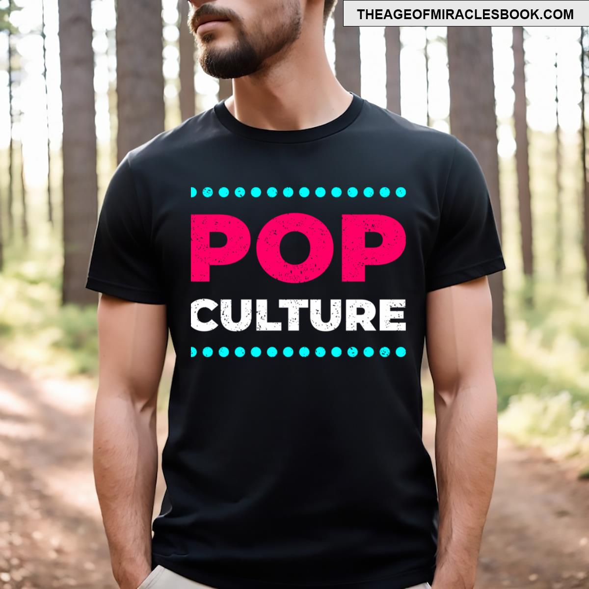 Pop Culture Typography T-shirt