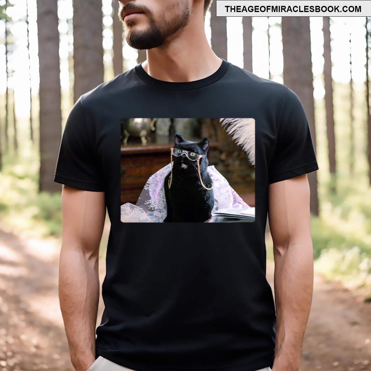 Salem The Cat Glasses Spectacles T-shirt