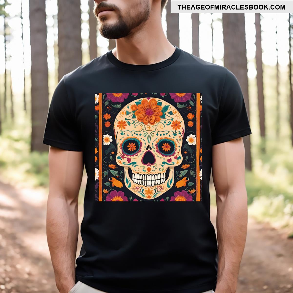 Skull Art Graphic T-shirt