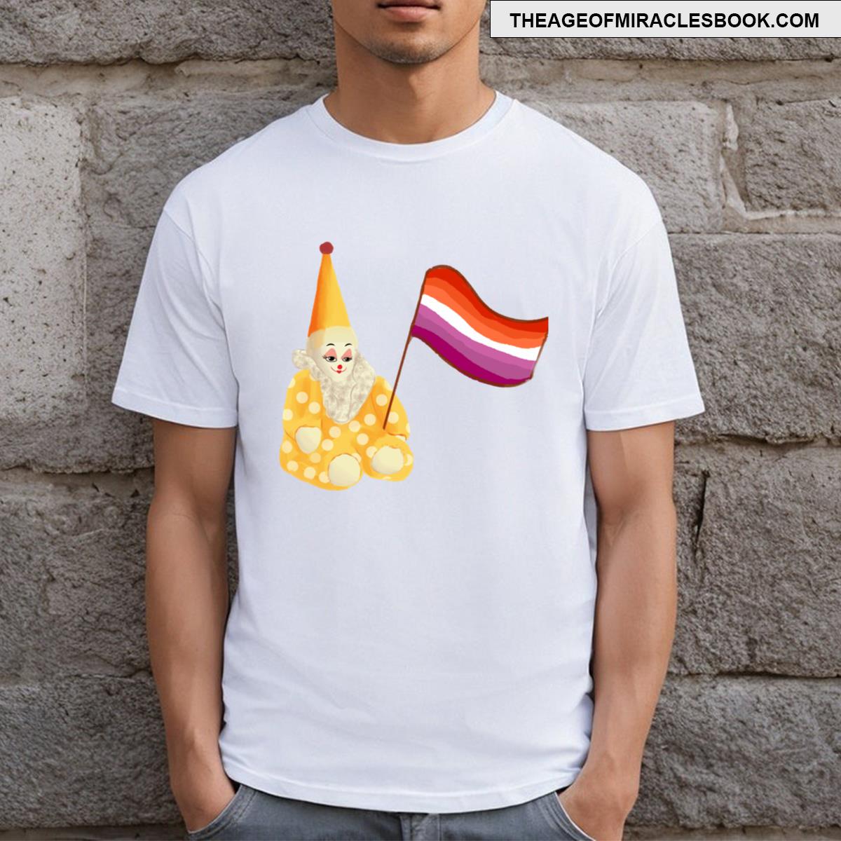 Small And Knowing Lesbian Clown T-shirt