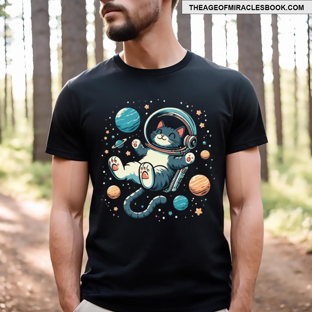 Space Cat T-shirt
