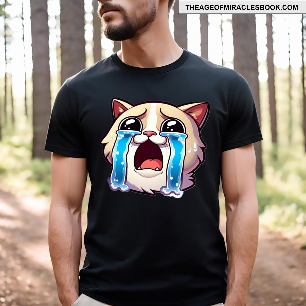 The Crying Cat Meme T-shirt
