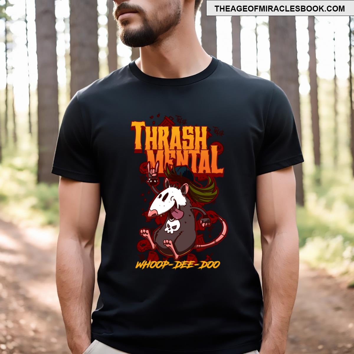 Thrash Mental Possum T-shirt