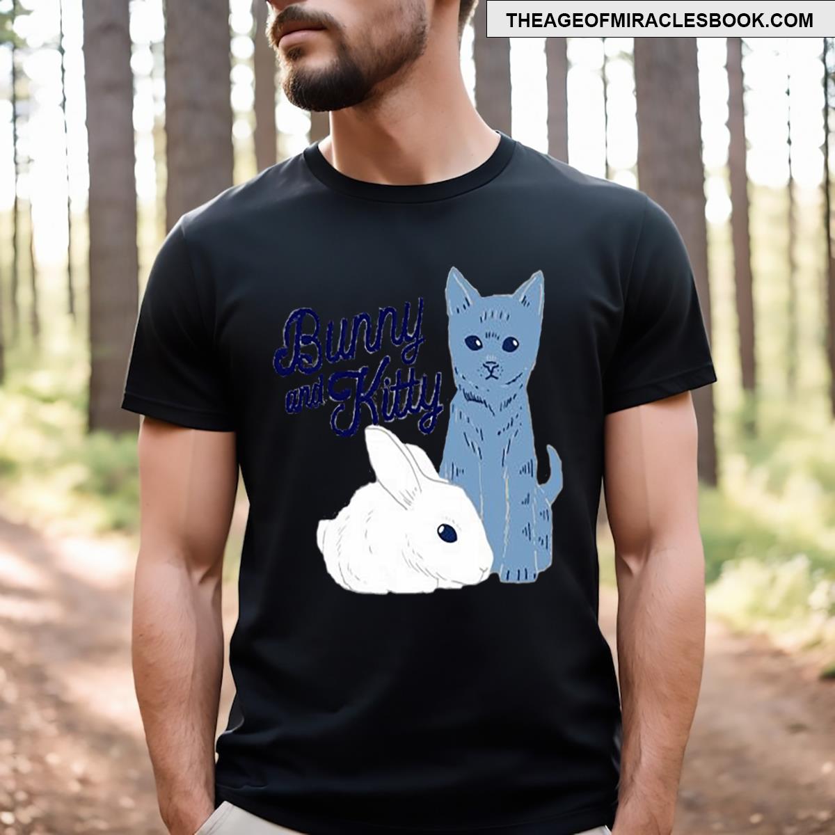 Bunny And Kitty Funny Cat Essential T-shirt