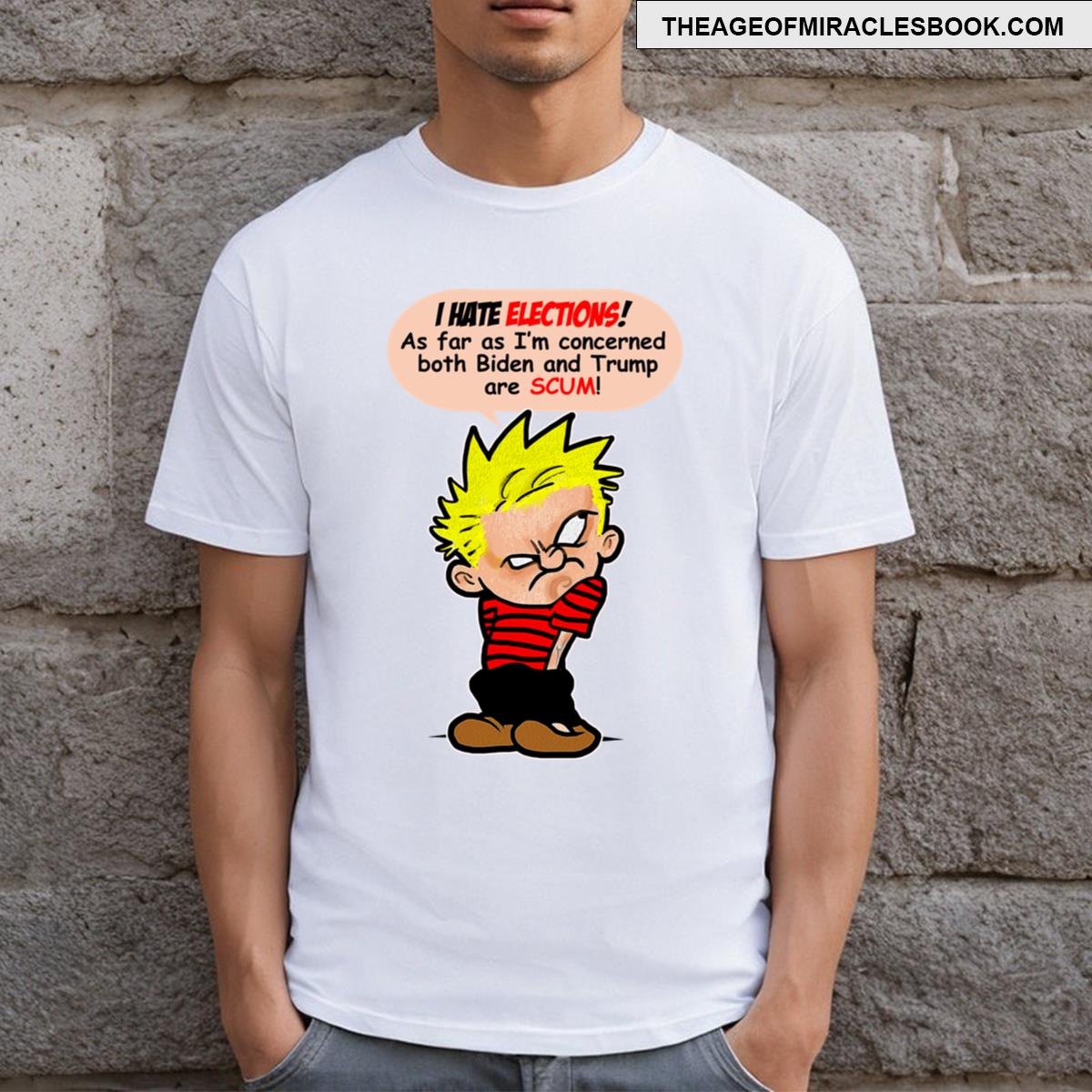 Calvin Elections T-shirt
