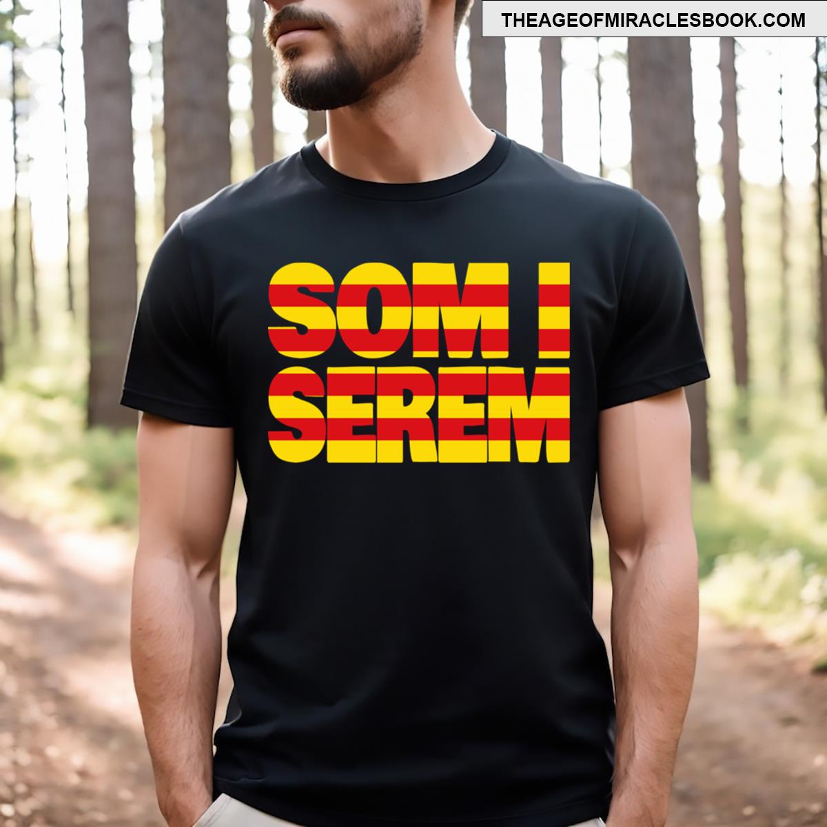 Catalonia Motto Flag T-shirt
