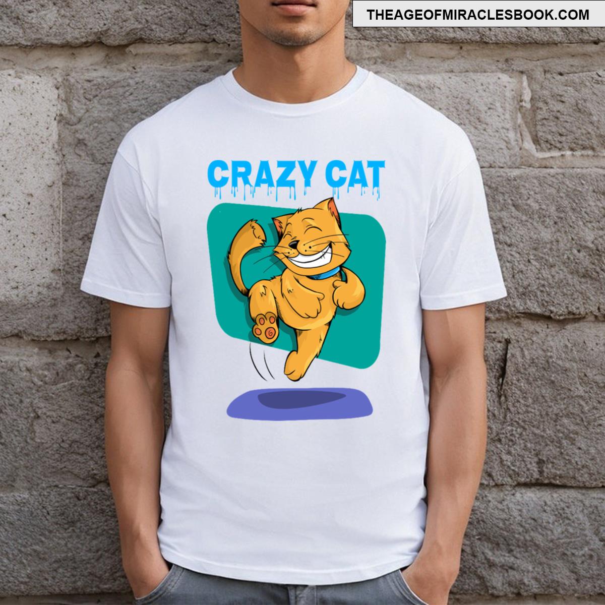 Crazy Cat T-shirt