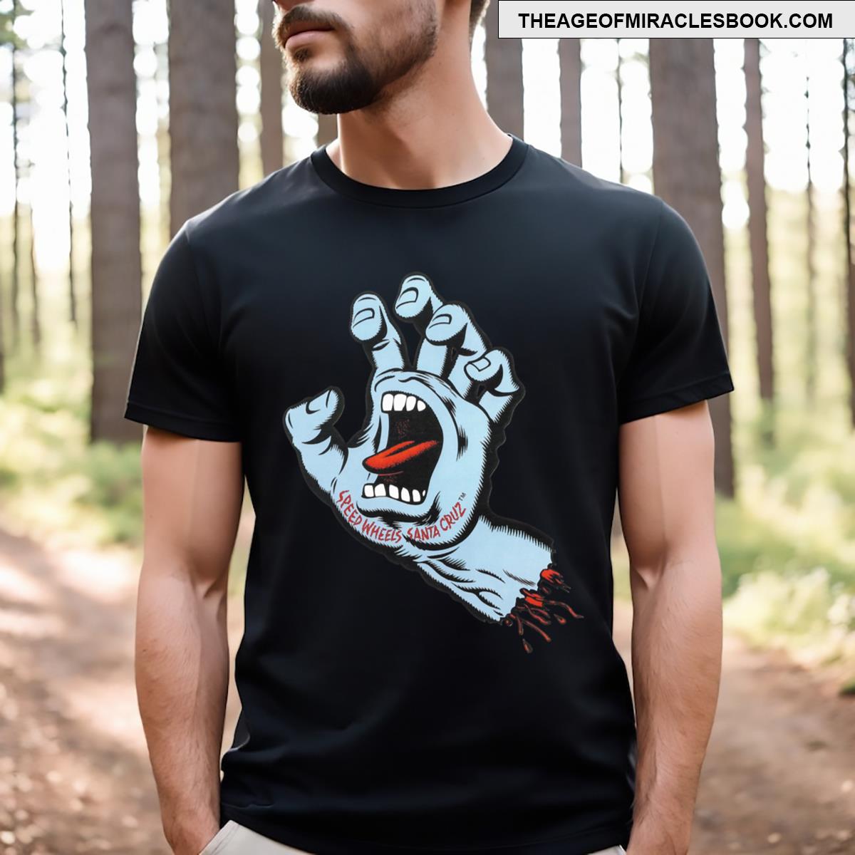 Retro 80s Skateboard Design T-shirt