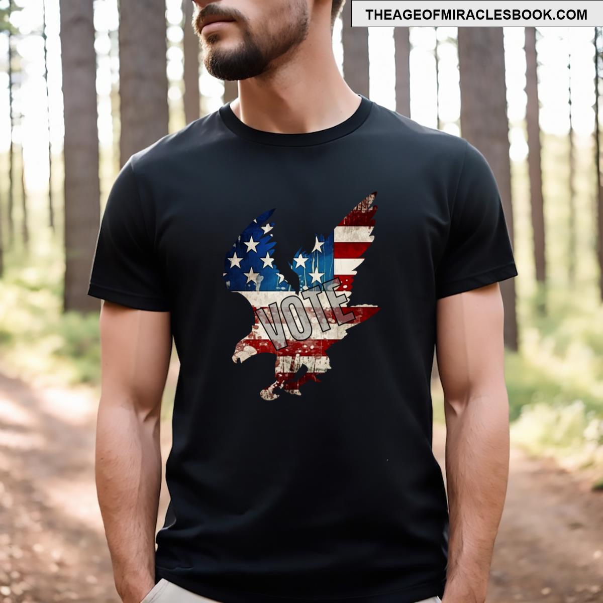 Vote Elections 2024 Eagle T-shirt