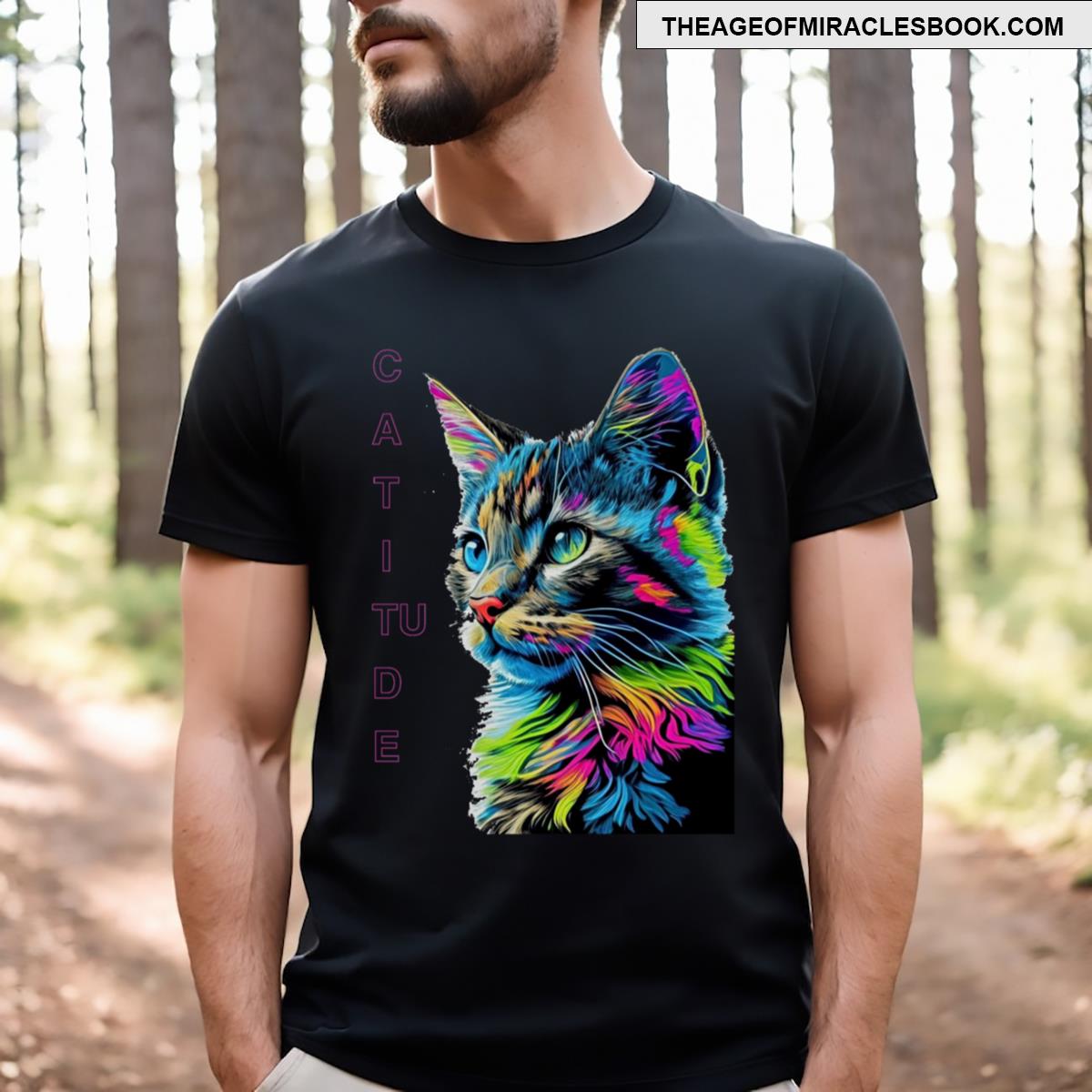 Catitude Cat T-shirt