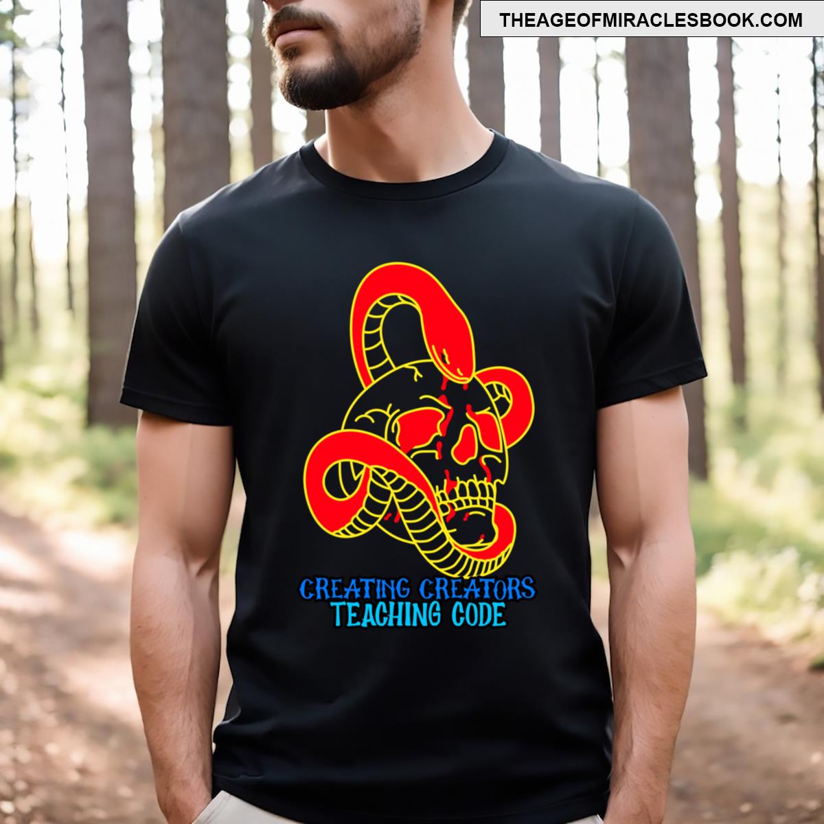 Creating Creators Teaching Code T-shirt