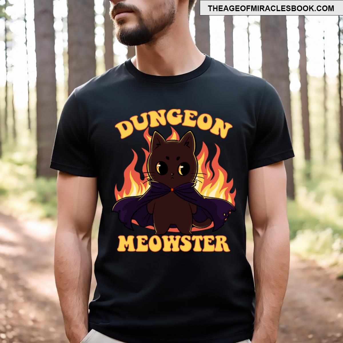 Dungeon Meowster T-shirt