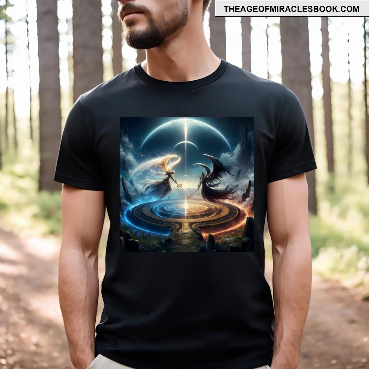Good Vs Evil Light Vs Dark 4 T-shirt