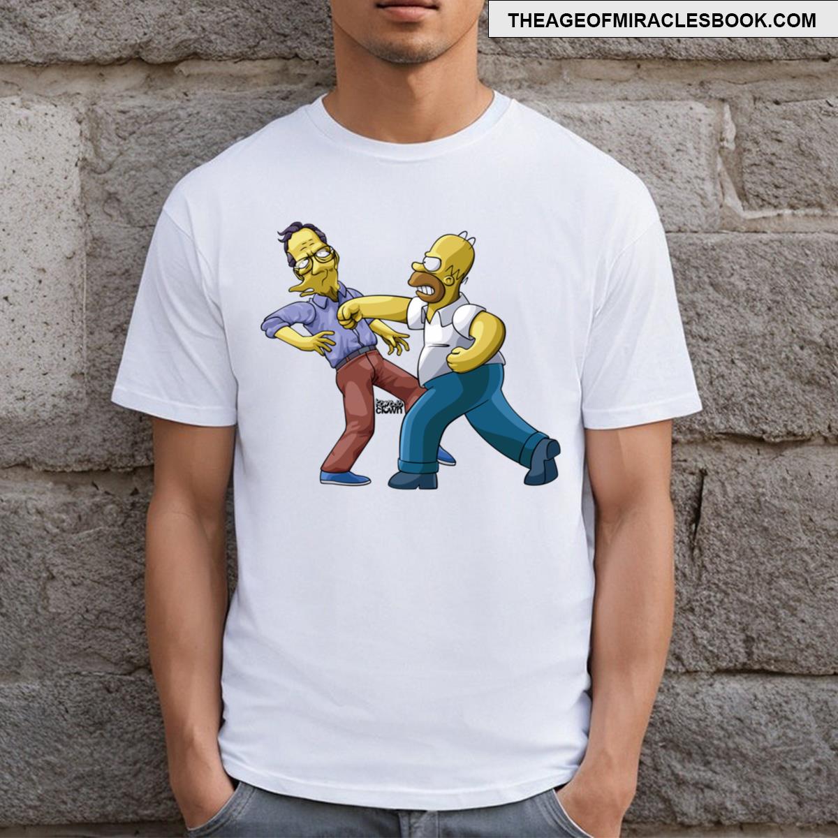 Homer V Bush T-shirt