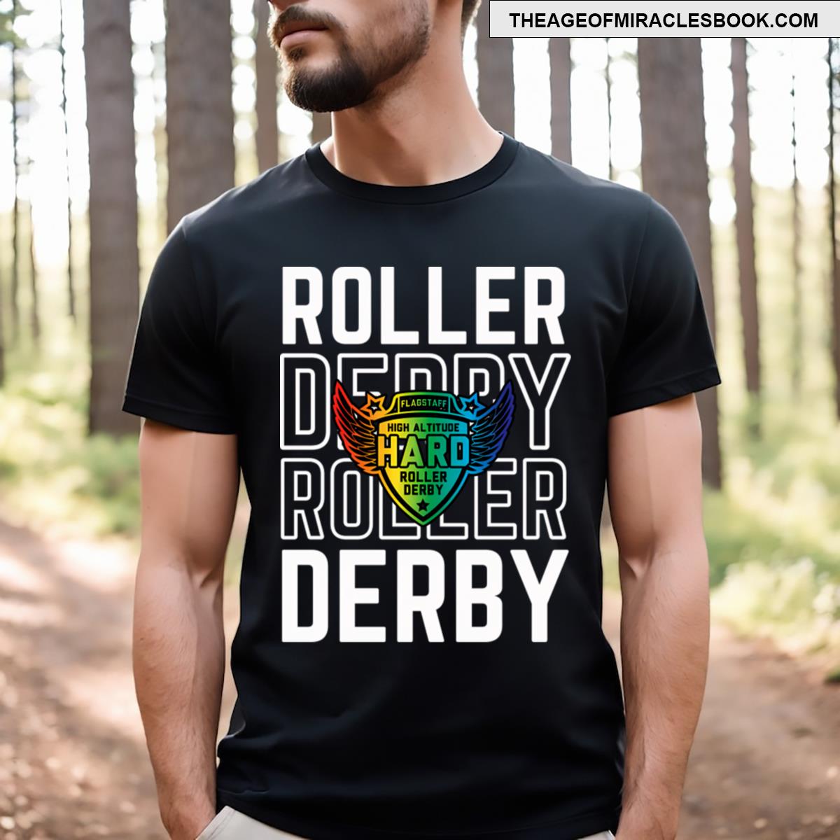 Roller Derby Skate Pride T-shirt