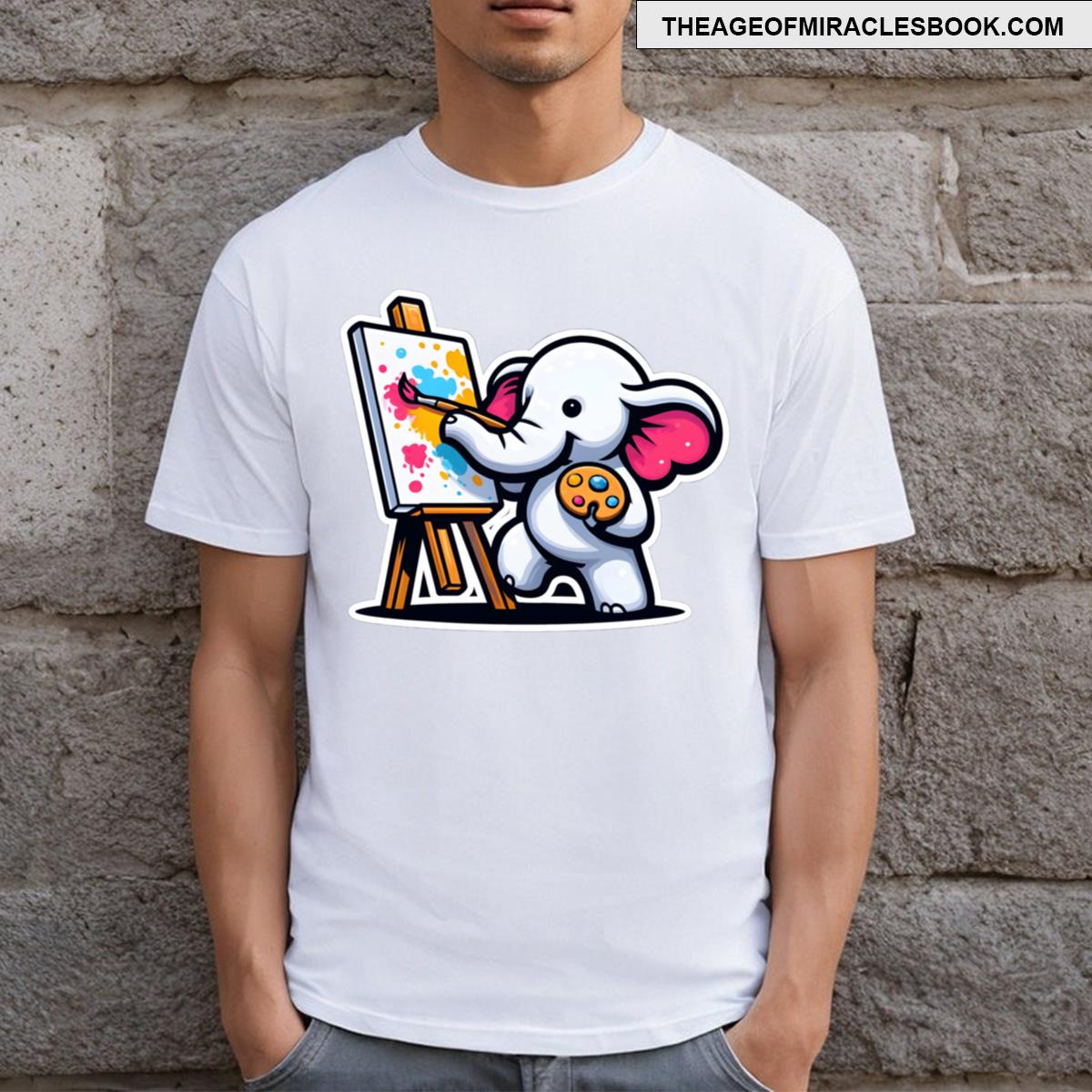 The Artistic Elephant T-shirt