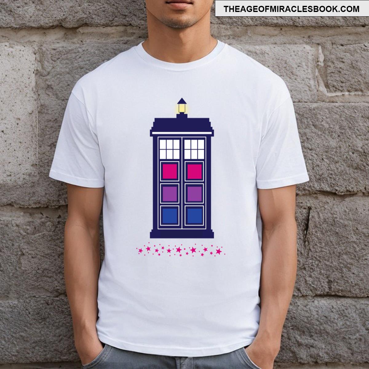 Bisexual Police Call Box T-shirt